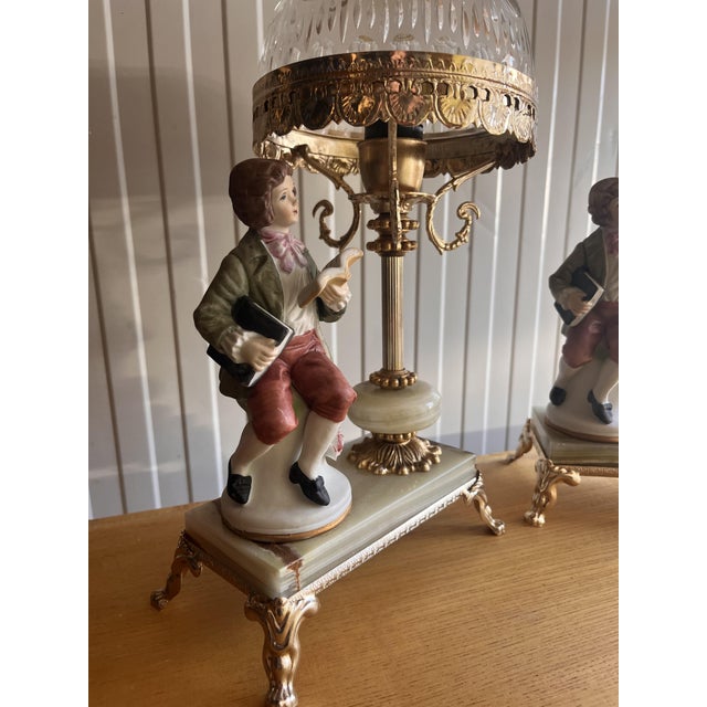 20th Century Ceramic Lamps, Set of 2 For Sale - Image 5 of 11
