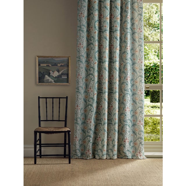 Tulips frequently appearing in the Morris & Co. archive are seen in this Huntington document where leafy vines fill the...