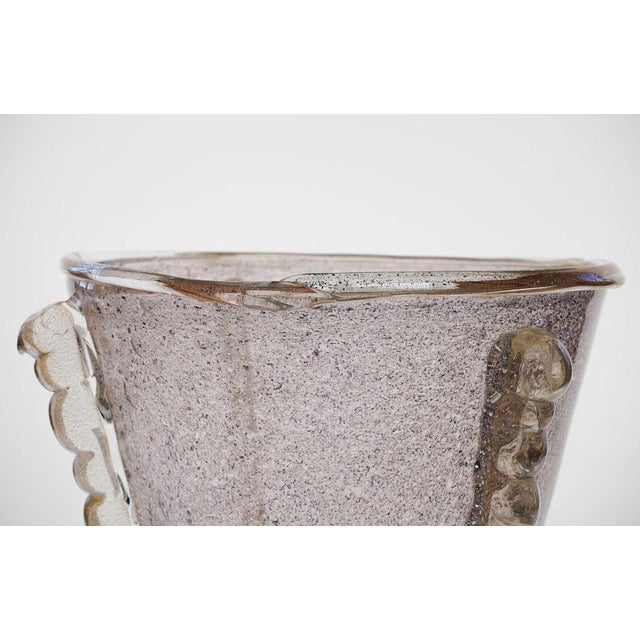 Large Pulegoso and Bullicante Murano Glass Vase or Ice Bucket from Barovier & Toso For Sale - Image 14 of 18