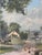 1900 - 1909 Antique William H. Chandler Print Her First Love Letter Rural Village Scene Framed For Sale - Image 5 of 9