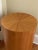 Wood Vintage Mid-Century Modern Round Cylinder Drum Barrel Table For Sale - Image 7 of 9