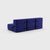 Modular Sofa with Sleeping Function in Jet Fabric by Ambivalenz, Set of 6 For Sale - Image 15 of 18