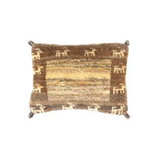 Persian Gabbeh Lori Baft Pillow For Sale