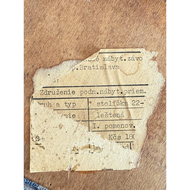 Lollipop Dining Chairs by František Jirák, 1960s, Set of 4 For Sale - Image 9 of 12