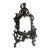 19th Century Art Nouveau French-Style Cast Iron Picture Frame For Sale