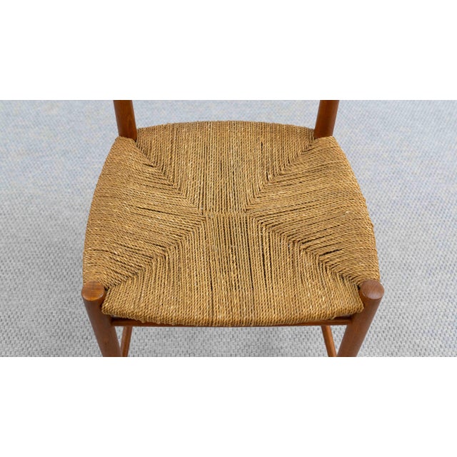 Model 316 Chair in Teak by Peter Hvidt & Orla Molgaard-Nielsen for Søborg Møbelfabrik, 1950s For Sale - Image 13 of 18
