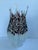 Mid-Century Modern Vintage Hand-Blown Spotted Art Glass Flame Crown Lamp Shade For Sale - Image 3 of 11
