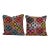 Striped Turkish Kilim Cushion - A Pair For Sale