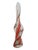 Venini Glass Spiraling Obelisk in Sommerso Glass, Italy, 1951 For Sale - Image 4 of 6