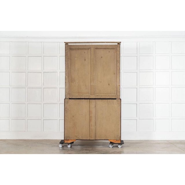 English Mahogany Linen Press, 1870s For Sale - Image 18 of 18