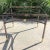 Mid 20th Century Jansen Style Gun Metal End Table With Brass Mounts From Design Institute of America For Sale - Image 12 of 13