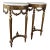 Mid-19th Century Pair of Louis XVI Demi-Lune Console Tables For Sale