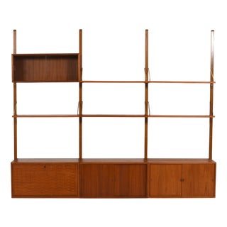 Mid-Century Scandinavian Teak Royal System by Poul Cadovius for Cado, Denmark, 1960s For Sale