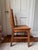 Wood Antique Oak Mission Chair For Sale - Image 7 of 12