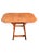 1940s Early American Style Maple Drop-Leaf Side Table For Sale - Image 4 of 7