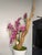 Oversized botanical mix floor orchid arrangement in like-new condition, featuring a graceful, natural design with lush...