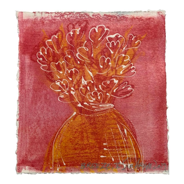 "Breeze. V" Abstract Painting For Sale