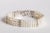 Contemporary 1990s Contemporary Pearl and Diamond Beaded Bracelet, Sterling Silver Clasp For Sale - Image 3 of 7