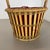 Minimalistic Bamboo Metal Planter in the style of Matégot, France, 1960s For Sale - Image 9 of 18