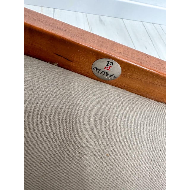 Vintage Danish Teak Lounge Chair FD 130 by Peter Hvidt & Orla Mølgaard-Nielsen for France & Daverkosen, 1960s For Sale - Image 13 of 14