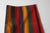 1960s Vintage Handmade Flat Weave Striped Saddlebag Rug - 2′5″ × 3′6″ For Sale - Image 11 of 11