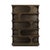 Mid-Century Modern Geometric Mid Century Mahogany Open Bookcase - Medium Finish For Sale - Image 3 of 6