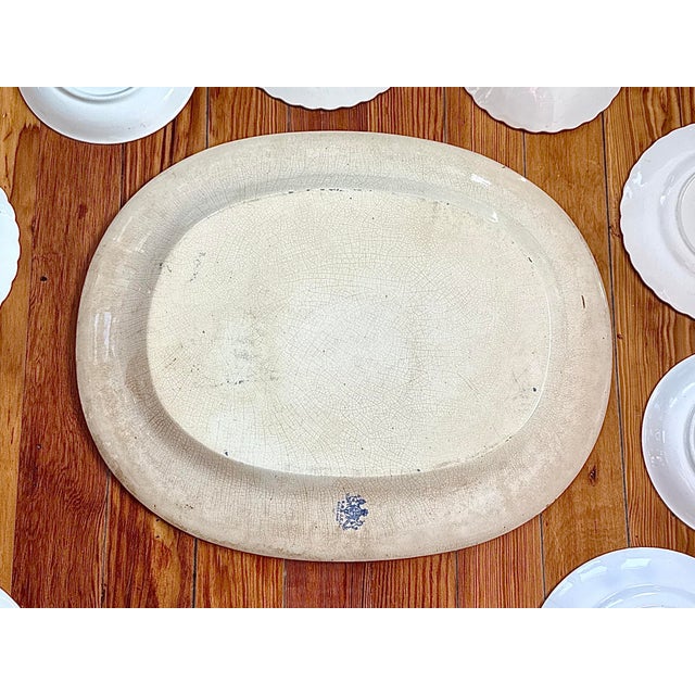 Vintage and Antique Decorative Wall Plate Blue Willow Collection - 11 Plates For Sale - Image 9 of 18