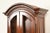 Guido Zichele Style Italian Provincial Carved Walnut Drop Front Secretary Desk With Lighted Bookcase Hutch, Circa 1970s For Sale - Image 10 of 18