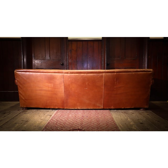 Vintage Four-Seater Sofa in Leather, 2010s For Sale - Image 10 of 13