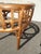 Vintage French Country Bamboo Rattan End Table Side Table W Glass Top For Sale In Los Angeles - Image 6 of 12