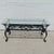 Vintage 19th Century French Wrought Iron Indoor/Outdoor Coffee Table With 1" Thick Table Top Glass For Sale - Image 14 of 18