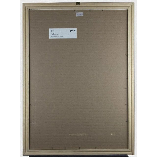 Contemporary Leo Guida, Colapesce, Original Etching on Paper, 1975 For Sale - Image 3 of 4