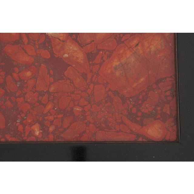 19th Century Italian Ebonized Table With Scagliola Top For Sale In Baton Rouge - Image 6 of 11