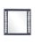 Contemporary Fleur Home Audubon Spruce Square Mirror in Hale Navy, 30x30 For Sale - Image 3 of 3