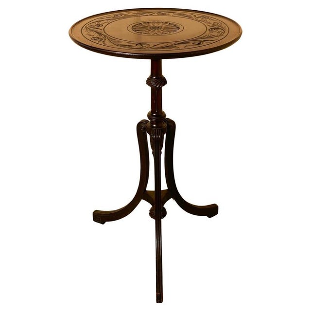 Antique Art Nouveau Wine Table by Bulstrode of Cambridge, 1890 For Sale - Image 9 of 9