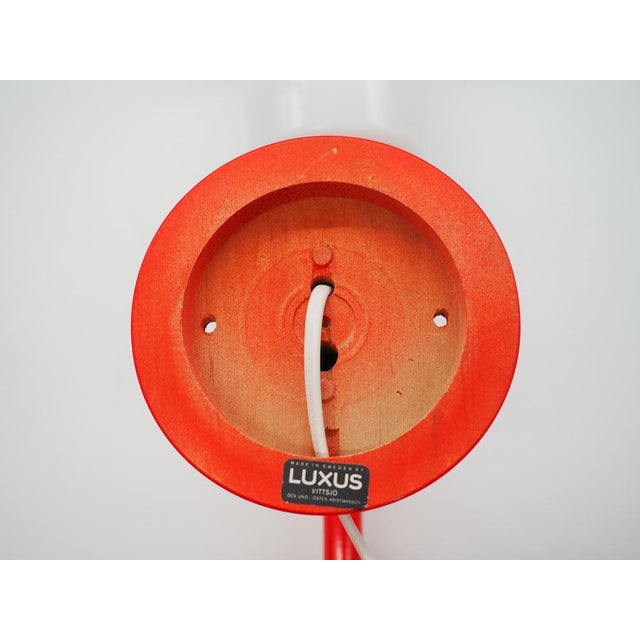 Wall Lamps by Uno & Östen Kristiansson for Luxus, Sweden, 1970s, Set of 2 For Sale - Image 12 of 15