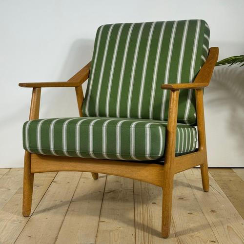 Mid-Century Modern Danish Chair in Teak and Oak Frame from Brockmann-Petersen, 1950s For Sale - Image 12 of 12