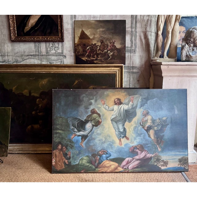 The Transfiguration of Christ, 1750, Oil on Canvas For Sale - Image 9 of 11