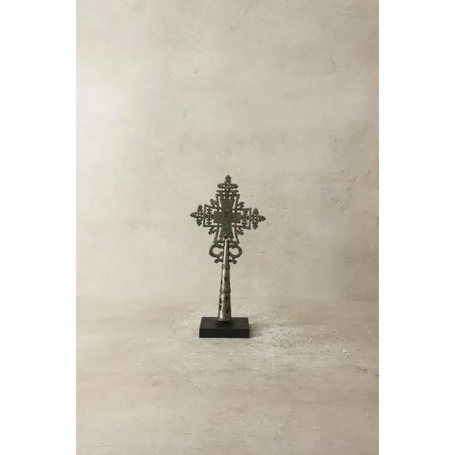 Vintage Ethiopian Cross For Sale - Image 3 of 4