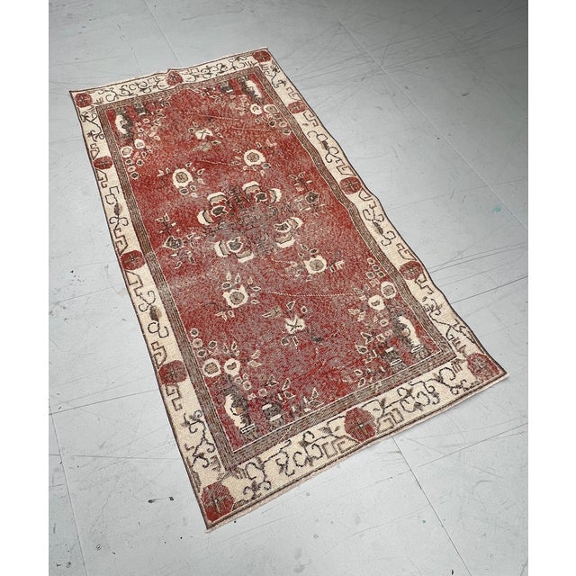 1970s Vintage Boho Rug, 1970s For Sale - Image 5 of 16