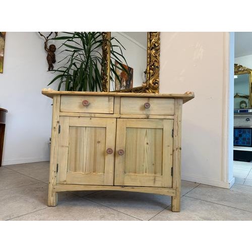 Antique Rustic Changing Table or Cabinet in Wood For Sale - Image 9 of 17
