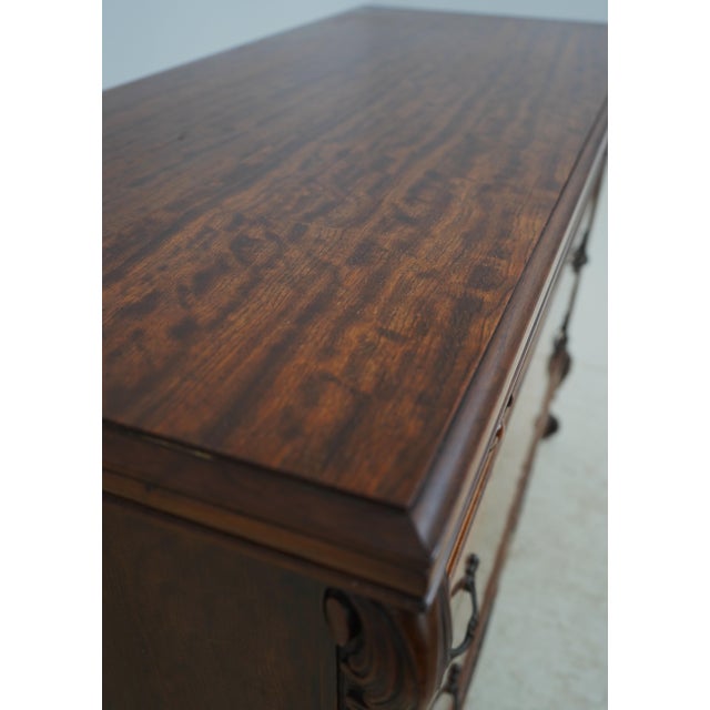 Burger-Klein Vintage Walnut French Carved Chest or Dresser For Sale - Image 12 of 18