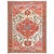 1890s Ivory Red Medallion Antique Persian Heriz Serapi Rug 9'2" X 12'2" Handknotted Wool Carpet For Sale - Image 13 of 13