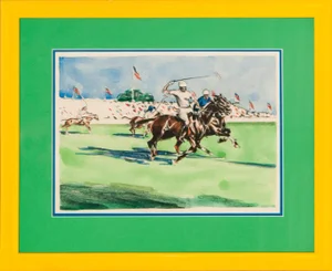 "International Polo Match by Joseph Golinkin"