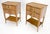 John Widdicomb Cherry Two Drawers Night Stands End Side Bed Tables - A Pair For Sale - Image 10 of 12