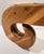 Brown Two-Tone Wood Carved Tea Light Candle Holder For Sale - Image 8 of 9