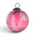 Glass Late 20th Century Cranberry Glass Kugel-Style Botanical Christmas Ornaments, Set of 3 For Sale - Image 7 of 18