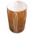 Reclaimed teak wood pedestal with a natural oil finish revealing the beautiful wood grain. Own an Andrianna Shamaris...
