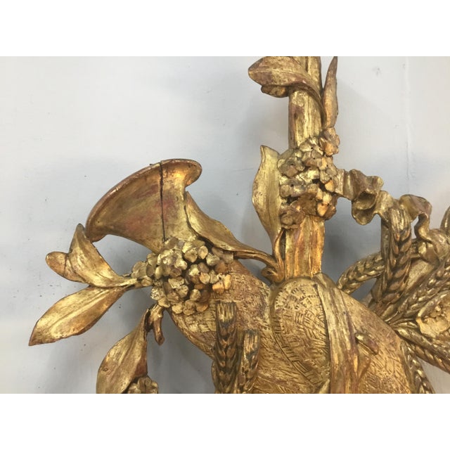 18th Century French Louis XVI Gilt Wood Pier Mirror For Sale - Image 11 of 13