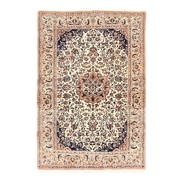 Vintage Nain Rug 3'9'' X 5'6'' For Sale